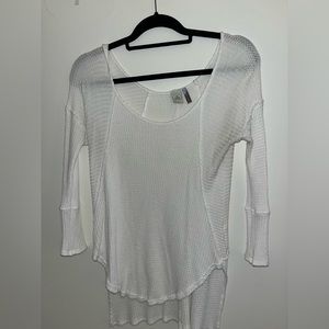 Paper Crane Waffle Knit 3/4 Sleeve